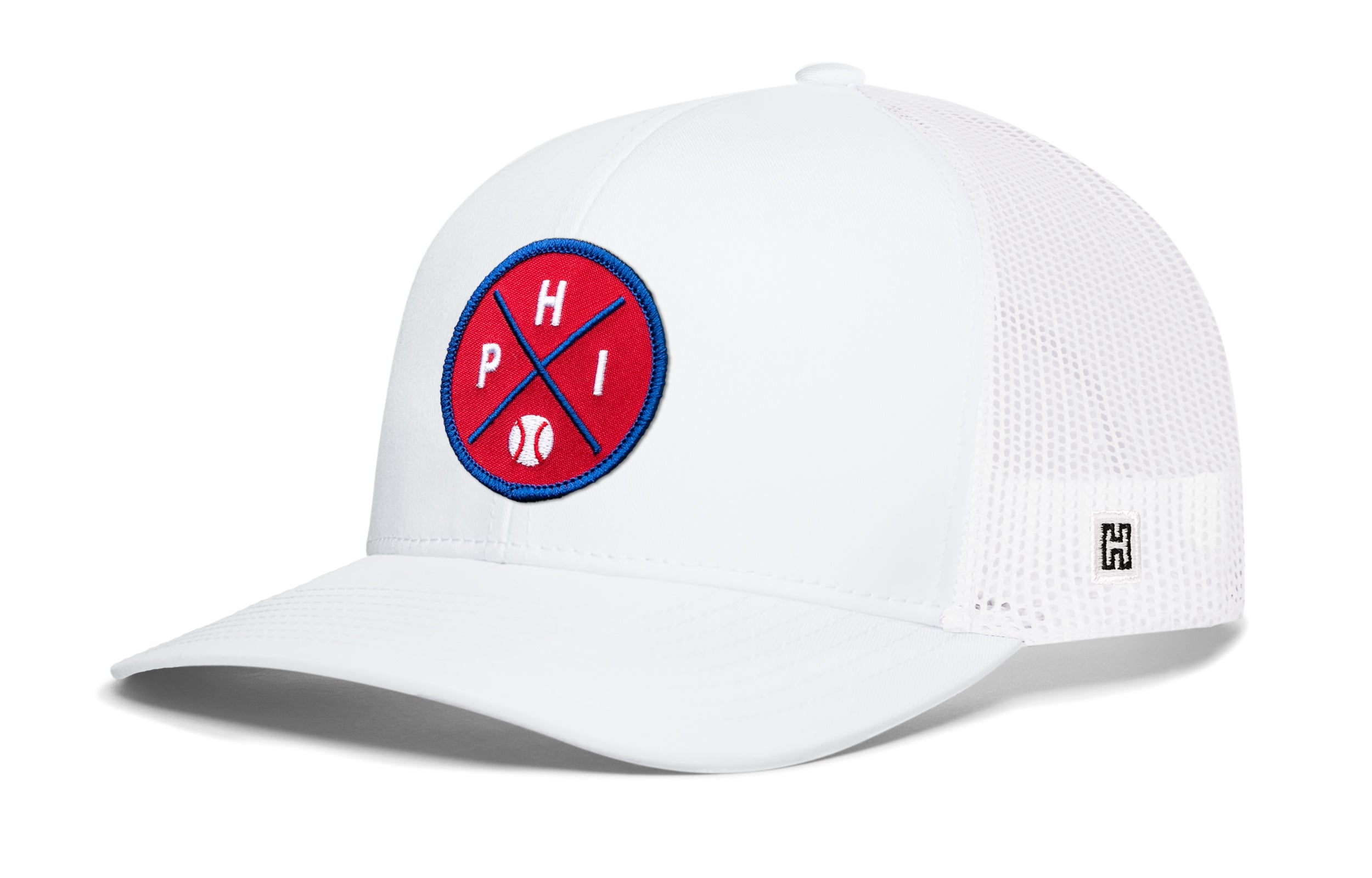 Philadelphia Trucker Hat  |  PHI X Baseball Snapback