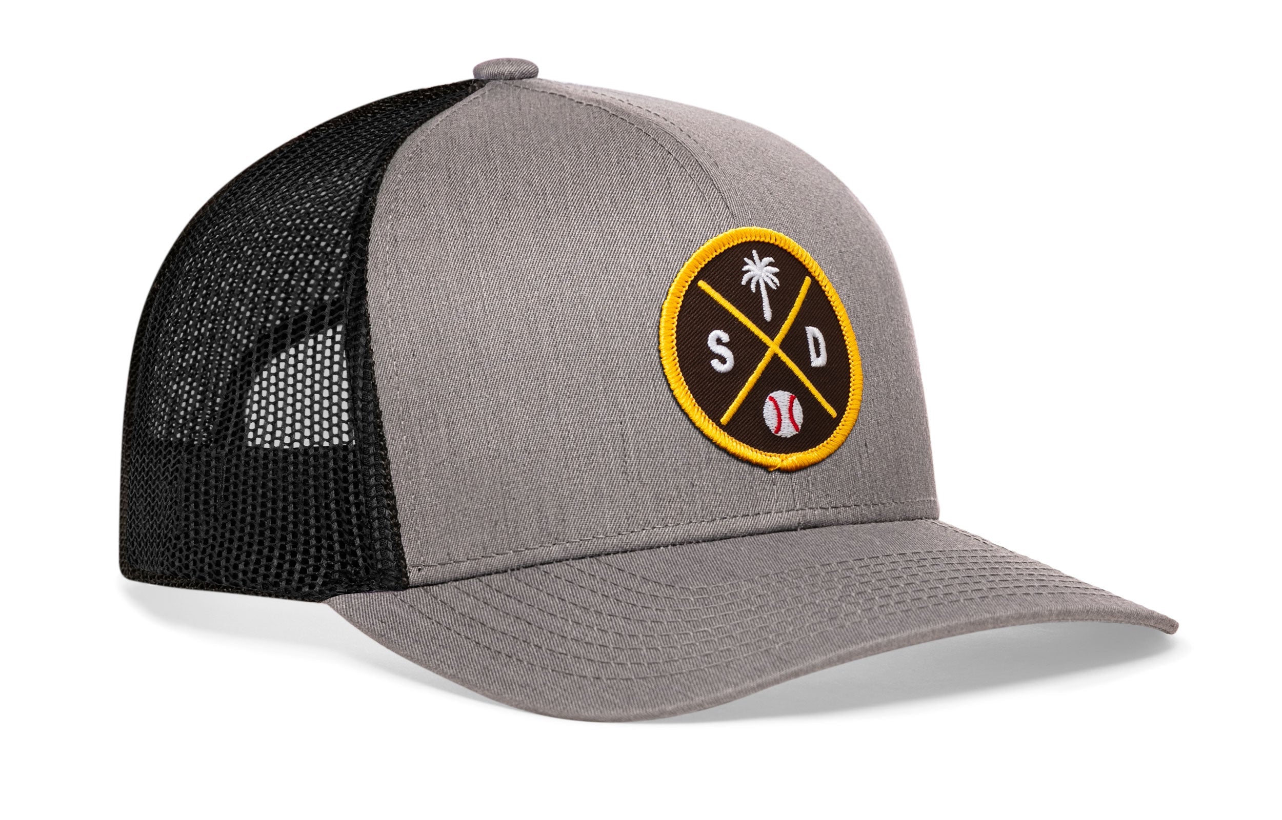 San Diego Trucker Hat  |  SD X Baseball Snapback