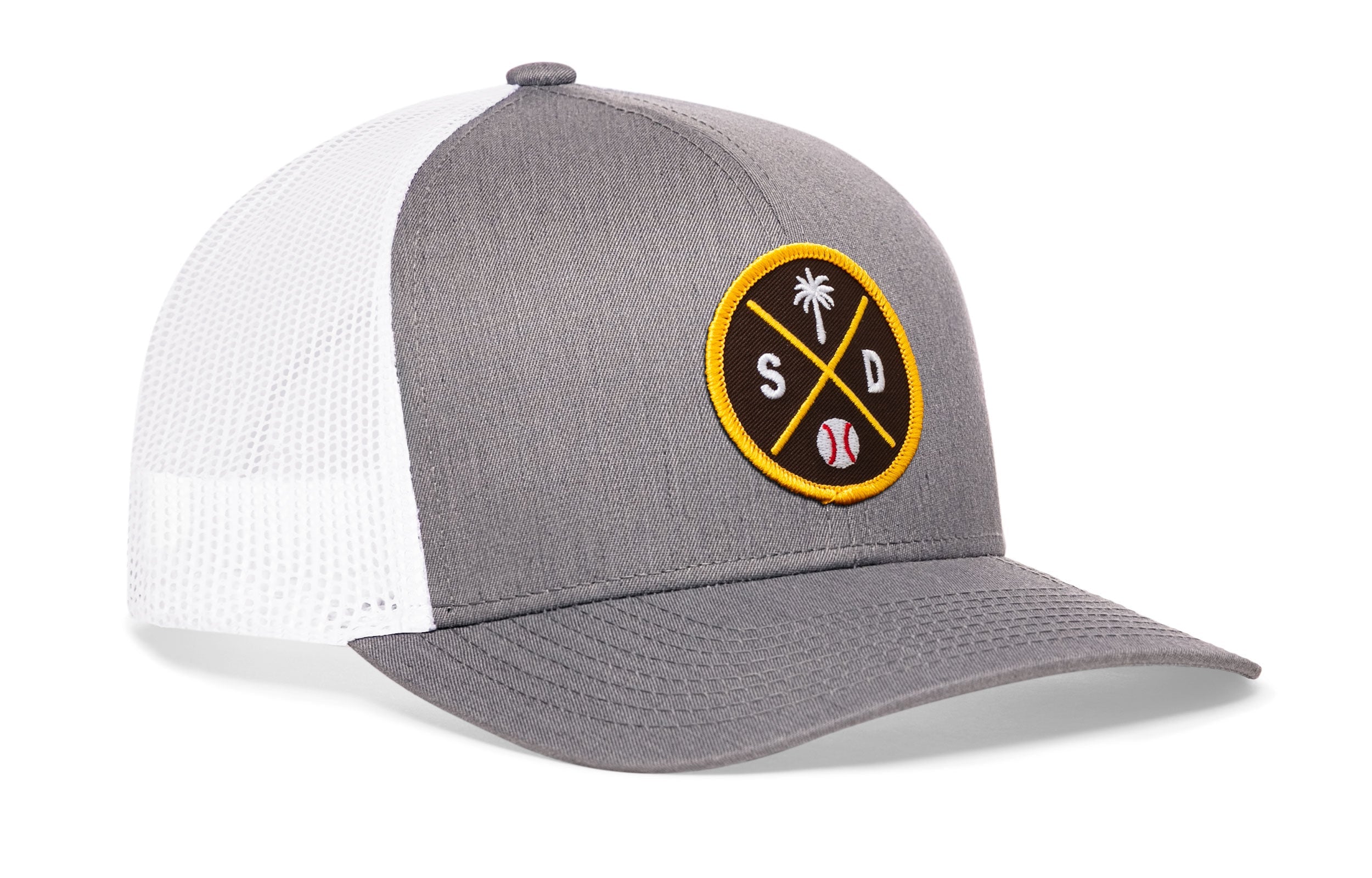 San Diego Trucker Hat  |  SD X Baseball Snapback