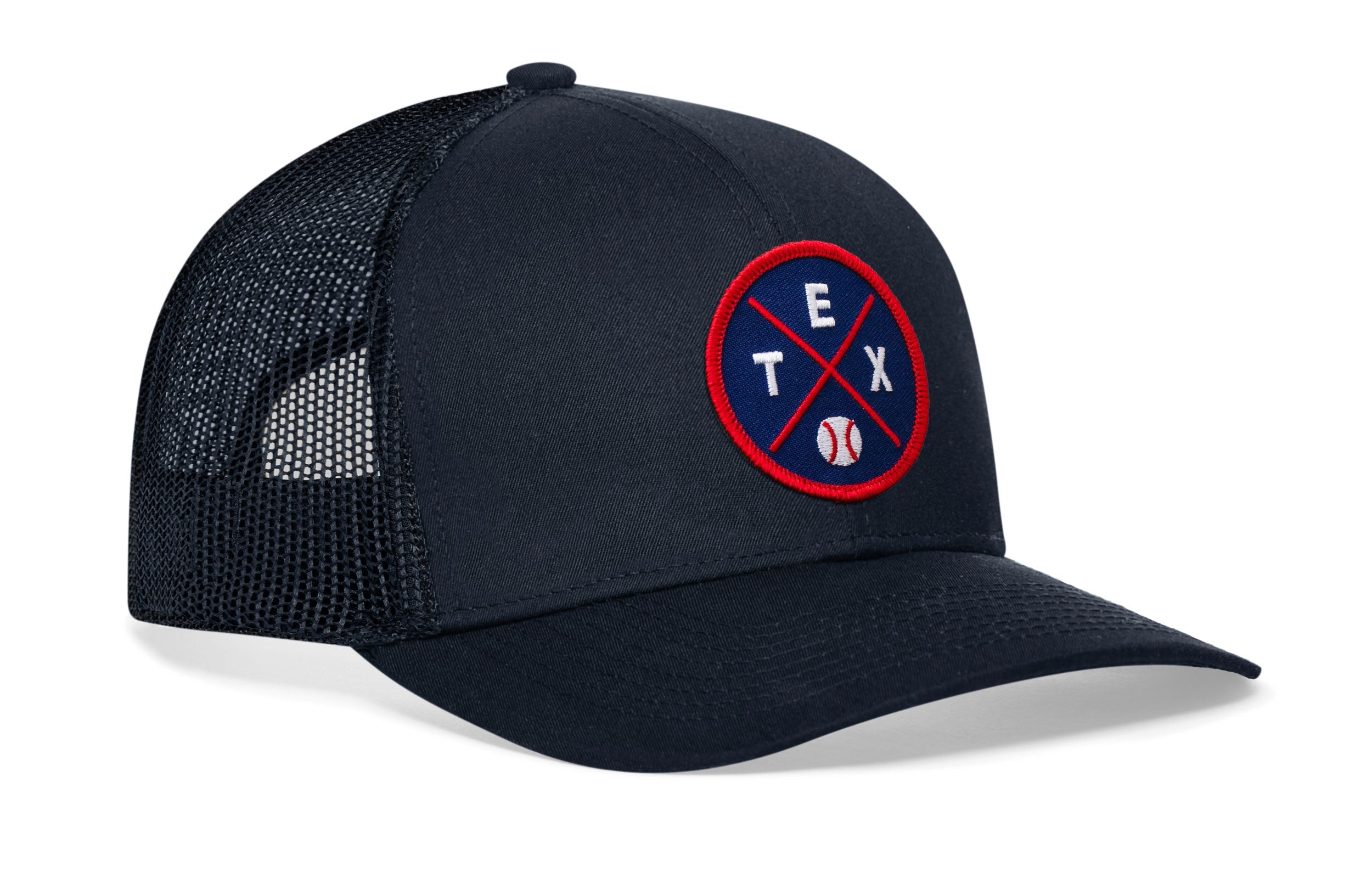 Texas Trucker Hat  |  TEX X Baseball Snapback