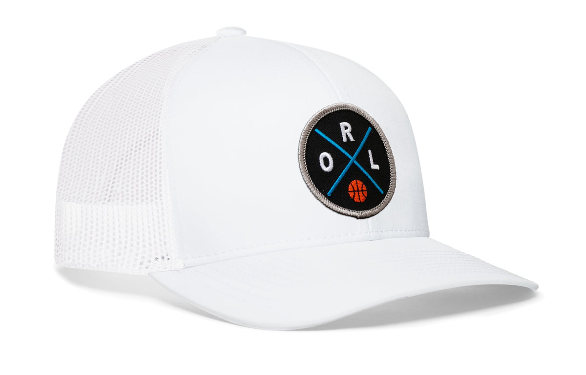 Orlando Trucker Hat  |  ORL X Basketball Snapback