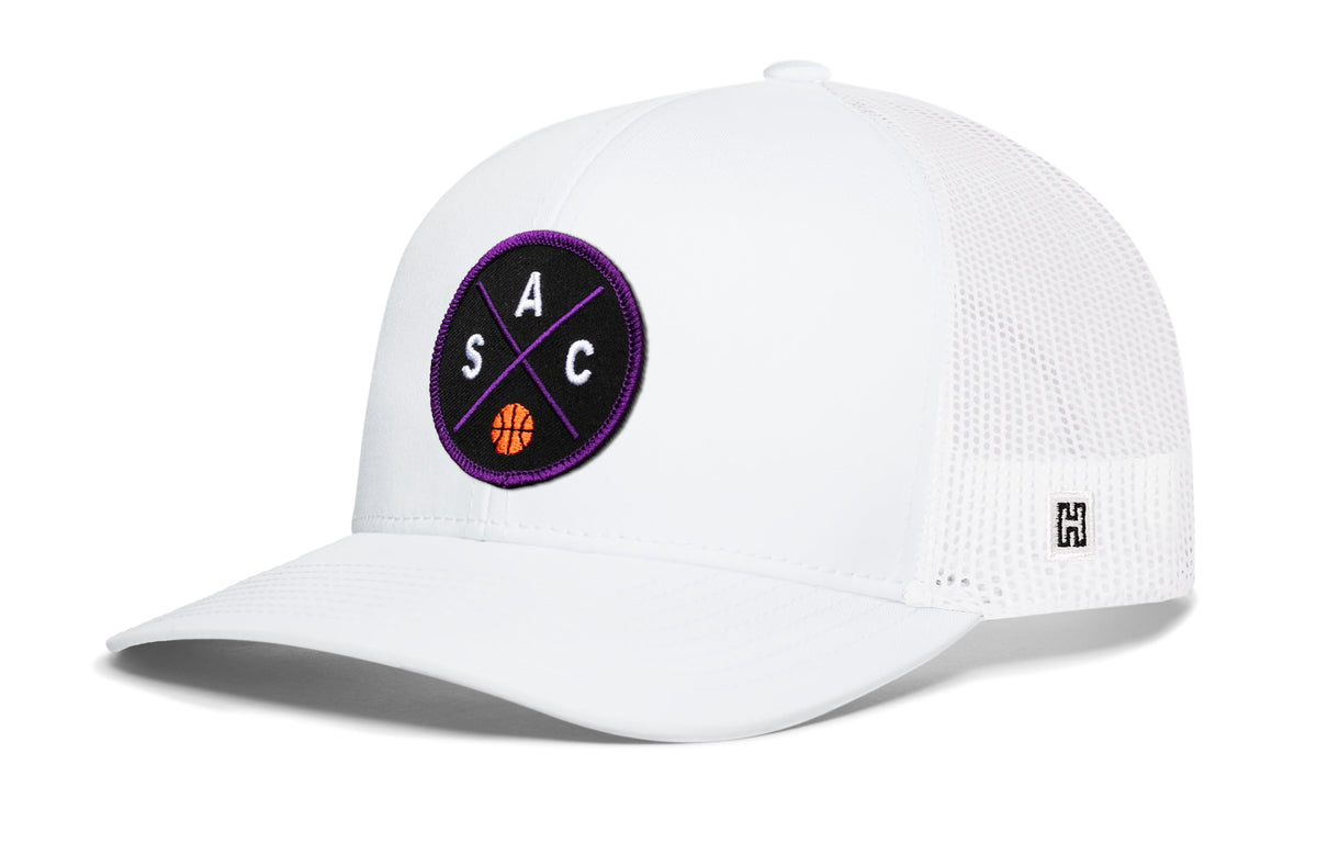 Sacramento Trucker Hat  |  SAC X Basketball Snapback
