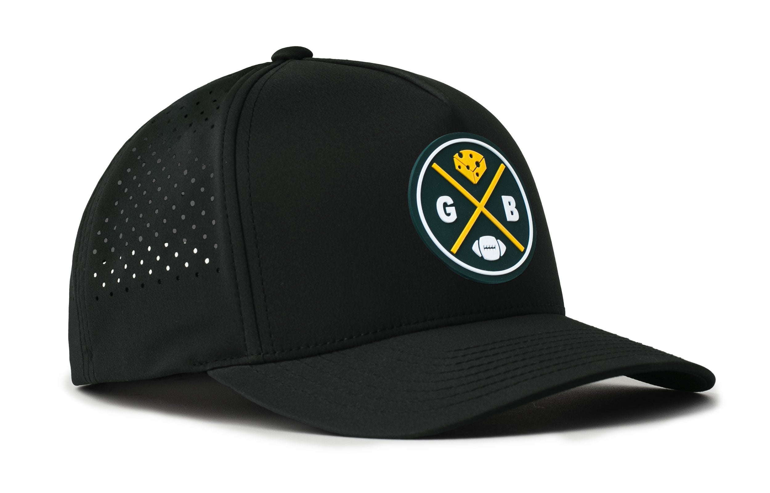 Green Bay Football Performance 5-Panel Hat  |  GB X Cheese Flexfit® Snapback
