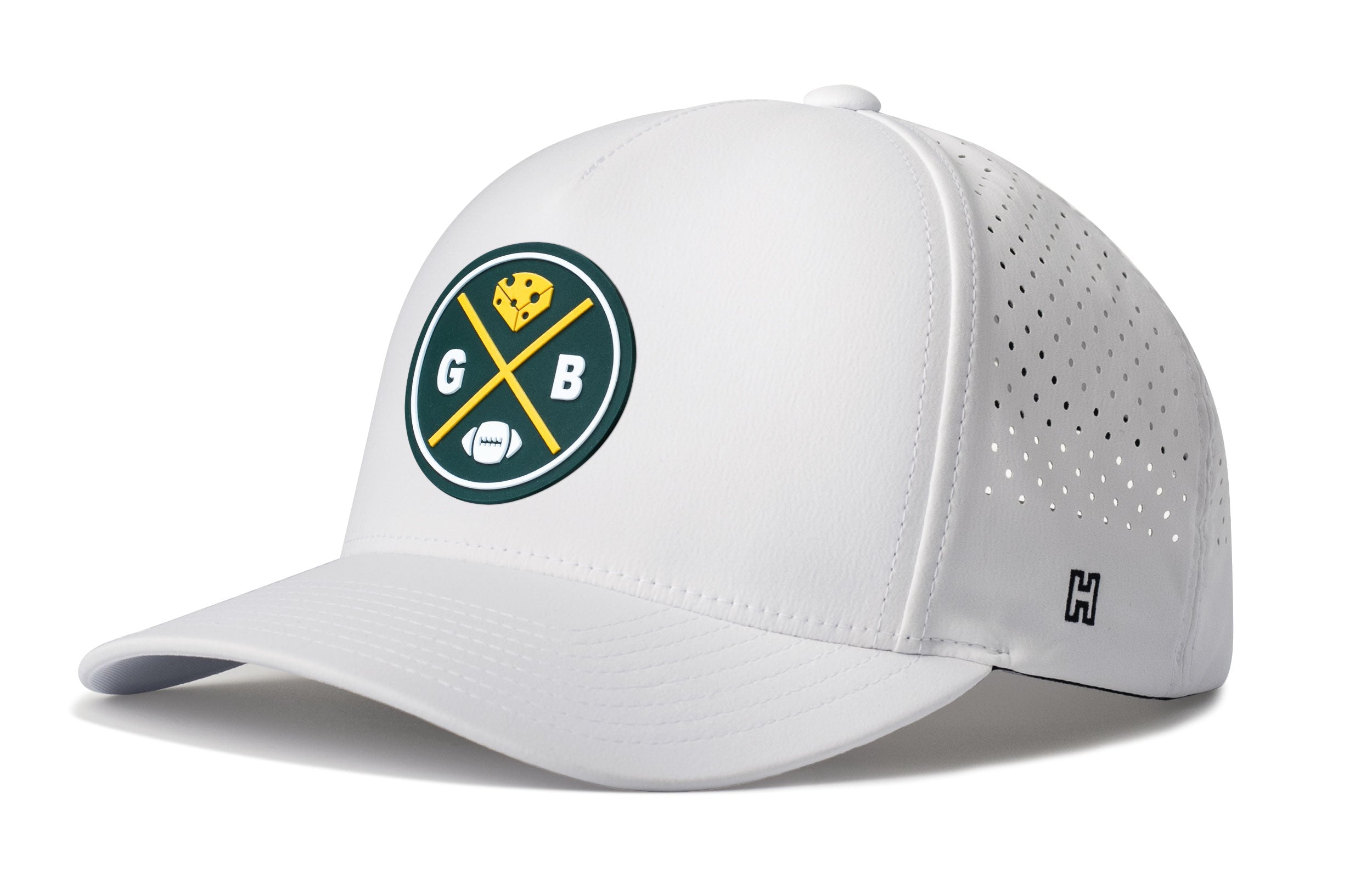 Green Bay Football Performance 5-Panel Hat  |  GB X Cheese Flexfit® Snapback