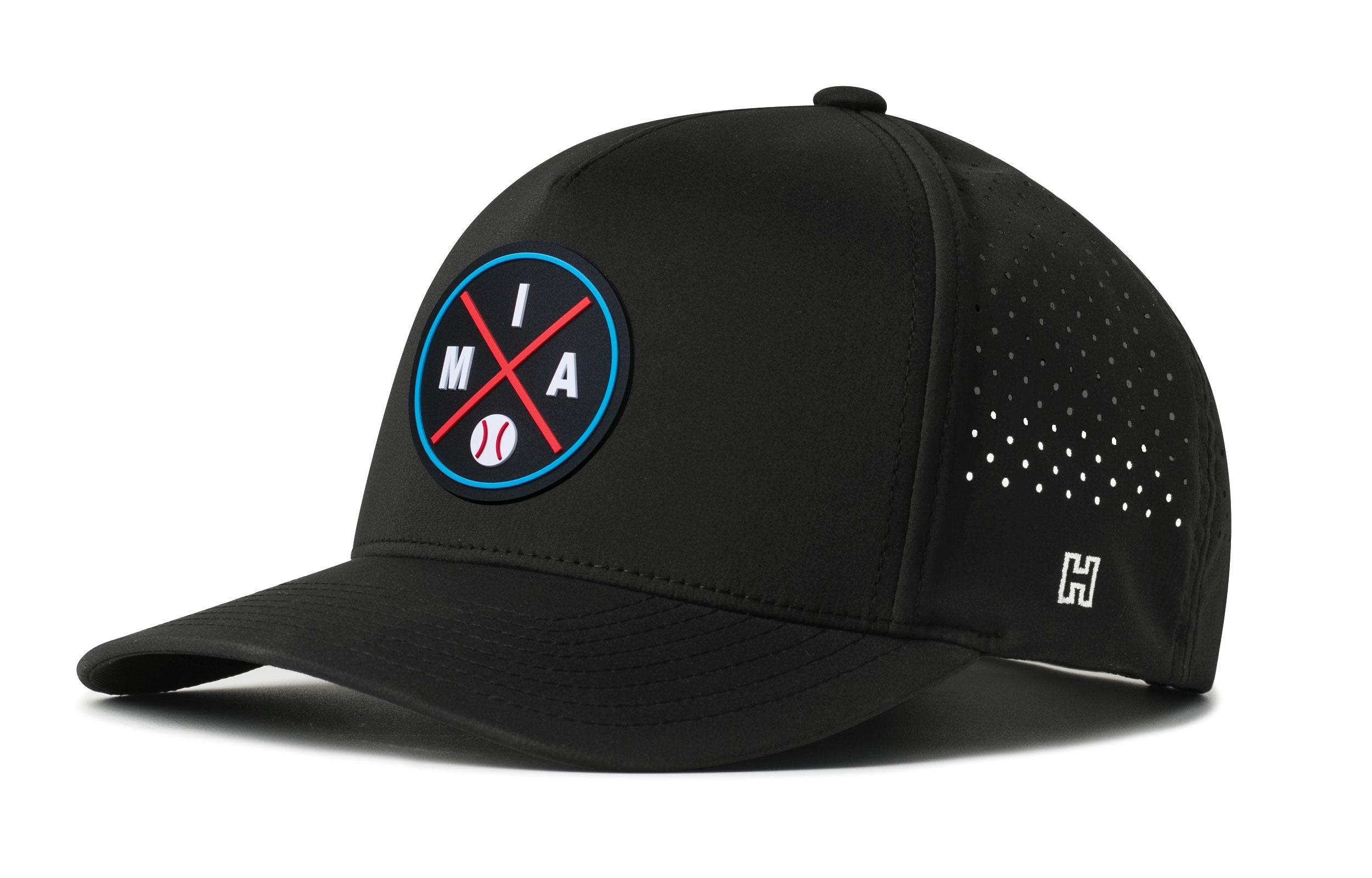 Miami Baseball Performance 5-Panel Hat  |  MIA X Flexfit® Snapback