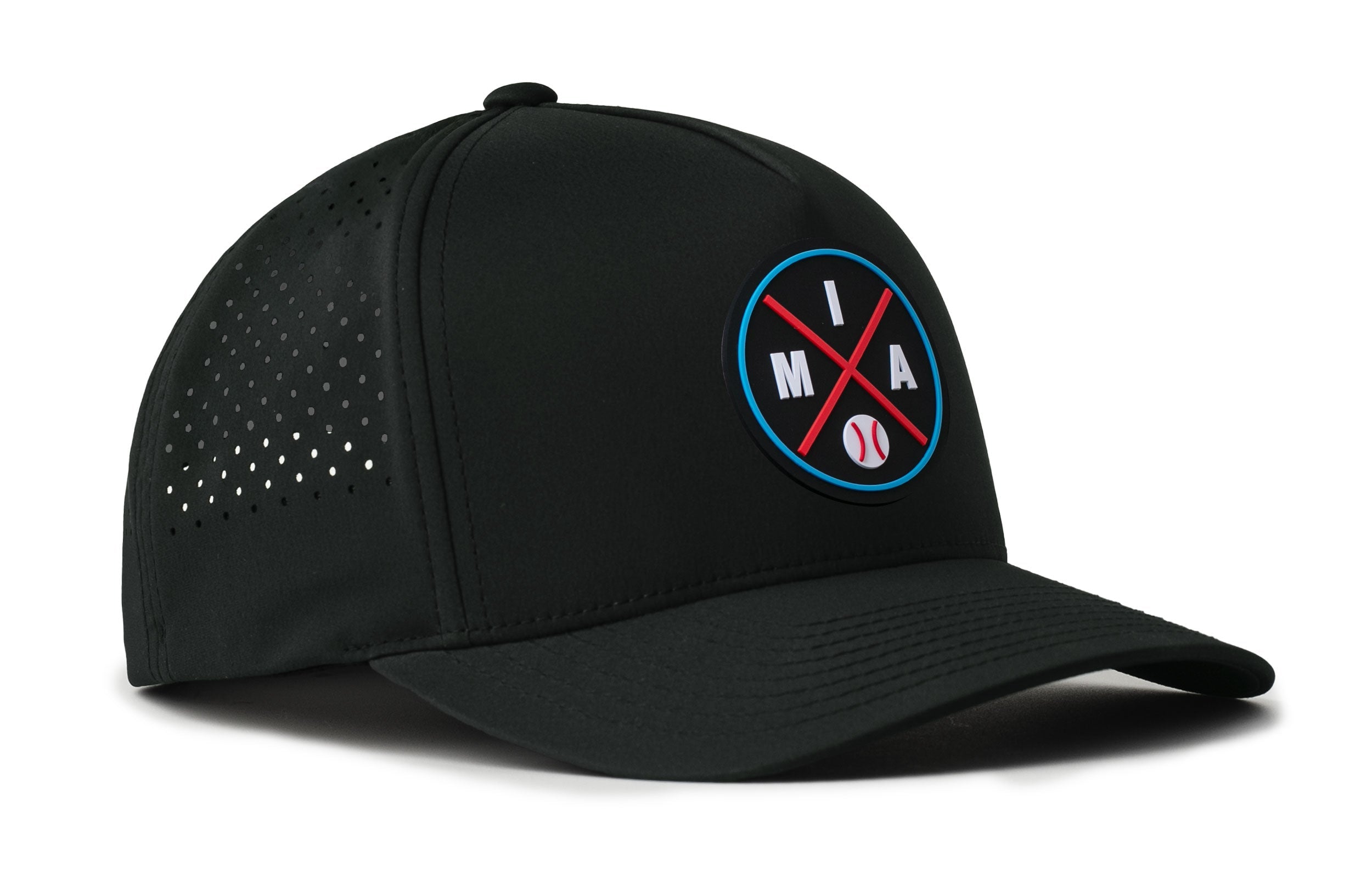 Miami Baseball Performance 5-Panel Hat  |  MIA X Flexfit® Snapback
