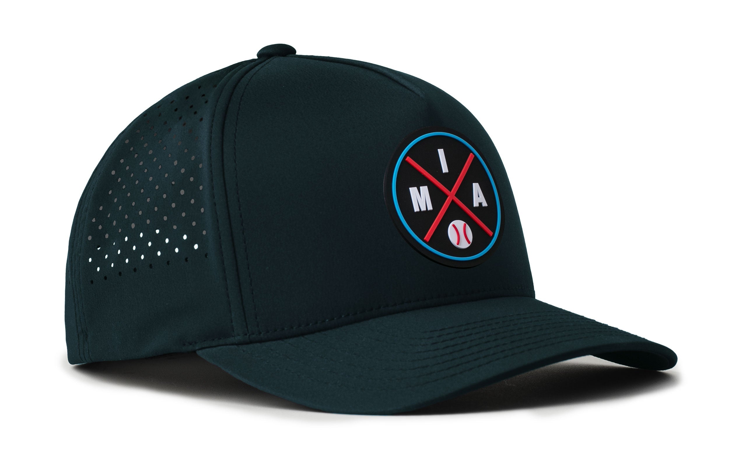 Miami Baseball Performance 5-Panel Hat  |  MIA X Flexfit® Snapback