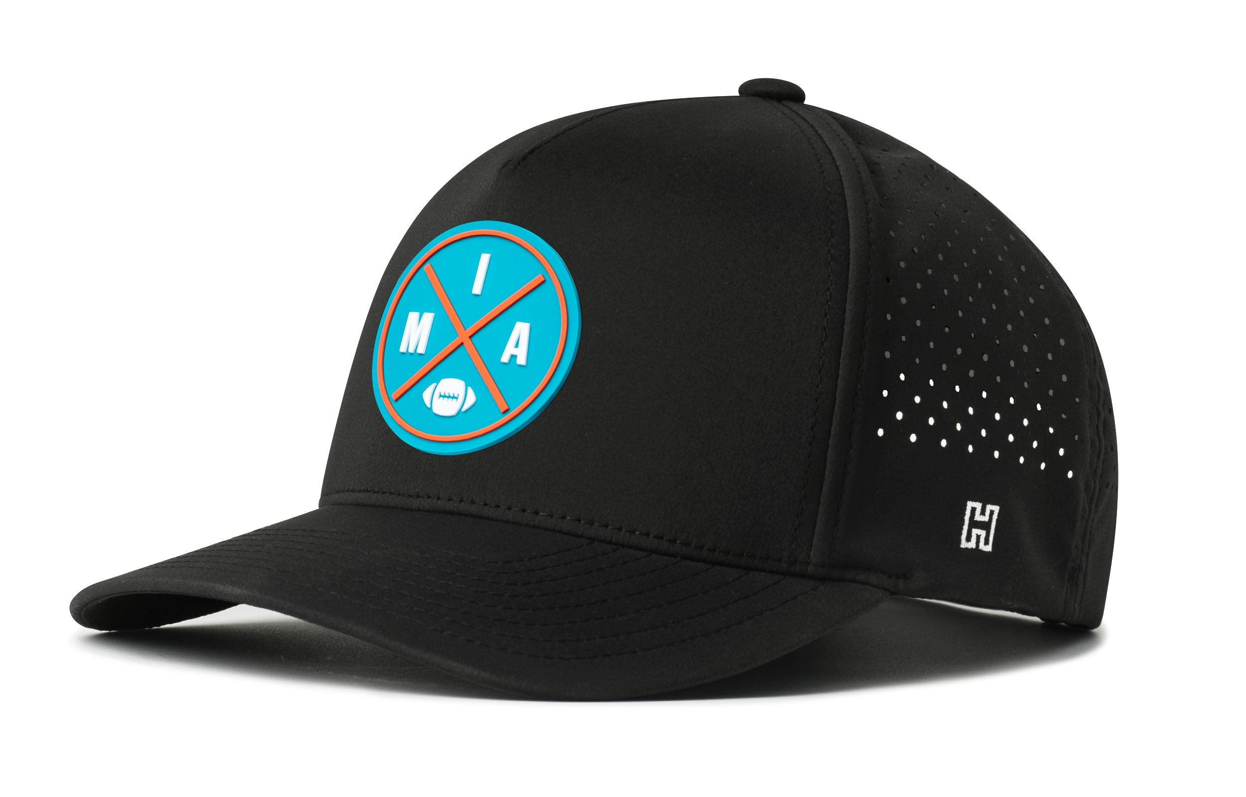 Miami Football Performance 5-Panel Hat  |  MIA X Flexfit® Snapback