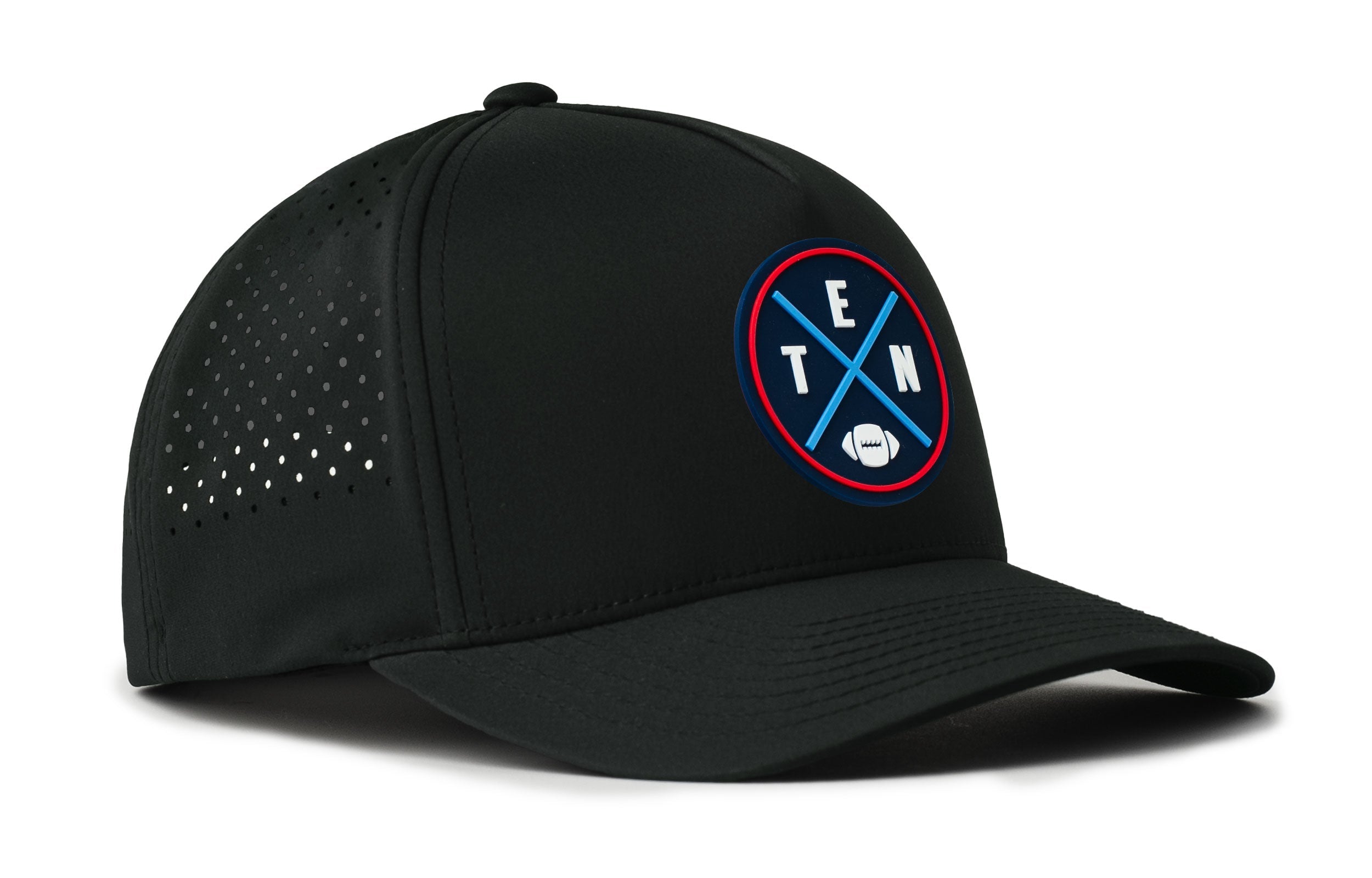 Tennessee Football Performance 5-Panel Hat  |  Navy Blue TEN X Flexfit Snapback