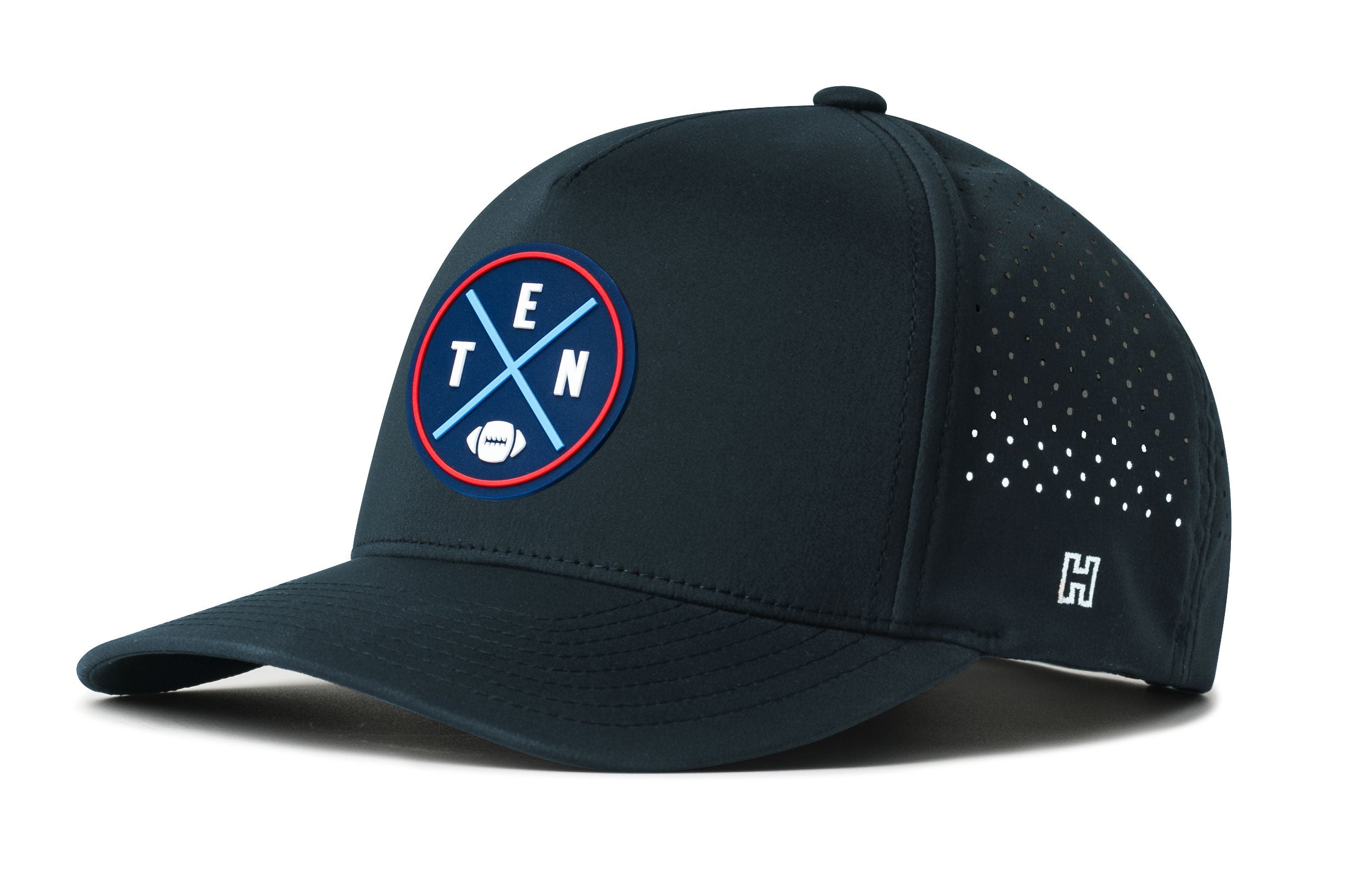 Tennessee Football Performance 5-Panel Hat  |  Navy Blue TEN X Flexfit Snapback