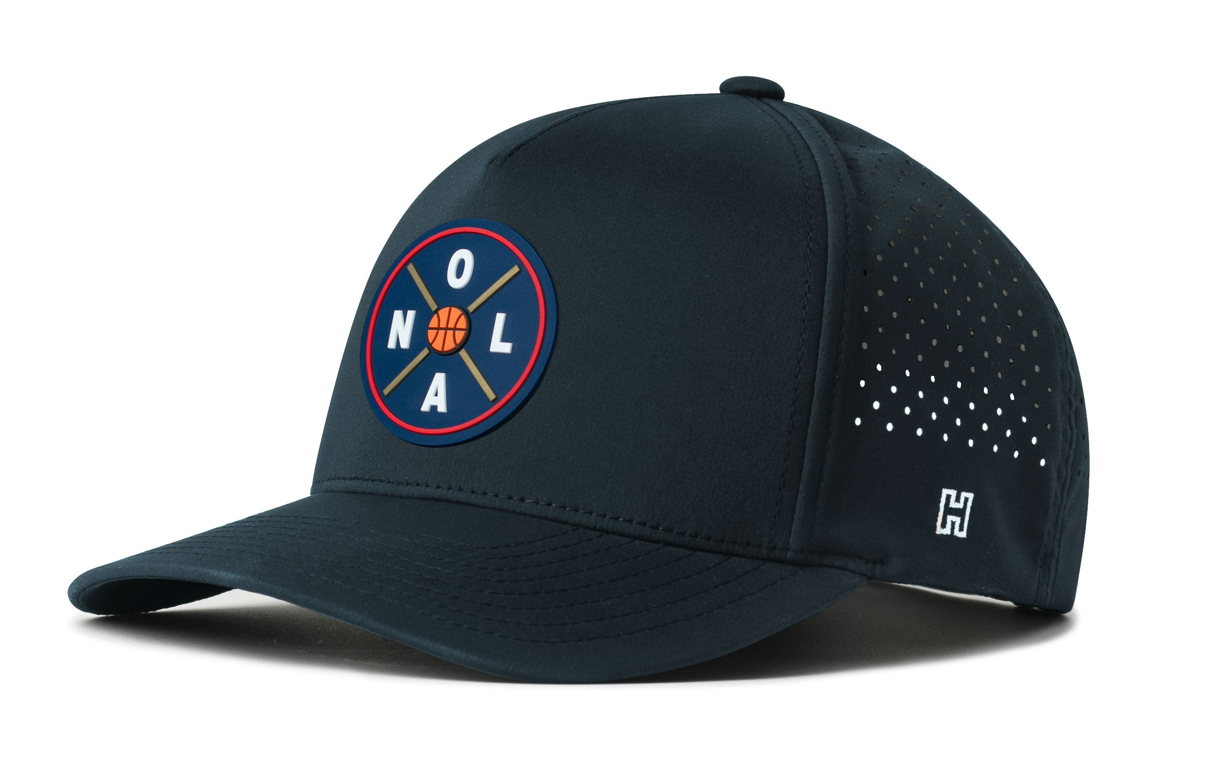 New Orleans Basketball Performance 5-Panel Hat  |  NOLA X Flexfit® Snapback