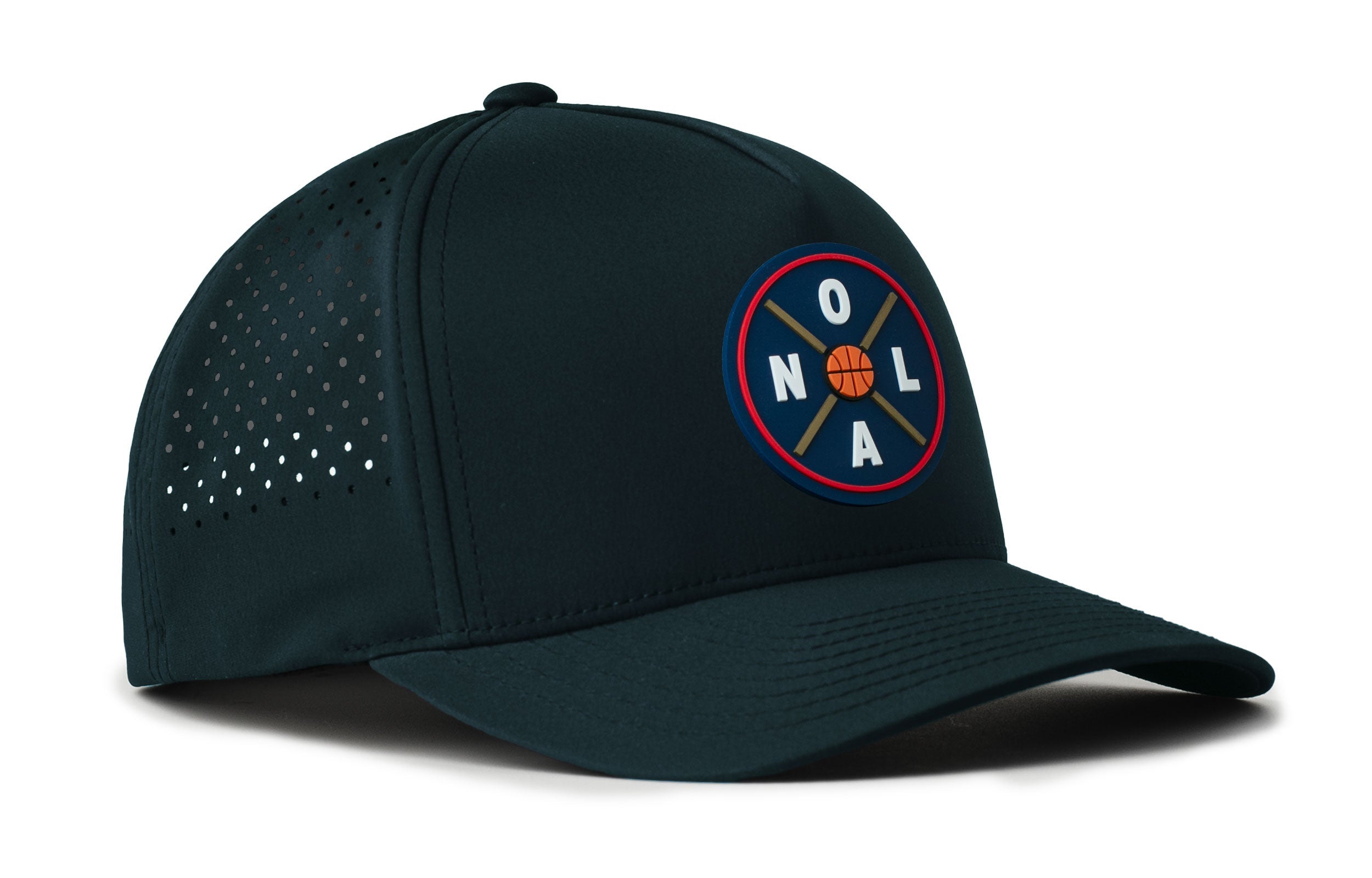 New Orleans Basketball Performance 5-Panel Hat  |  NOLA X Flexfit® Snapback