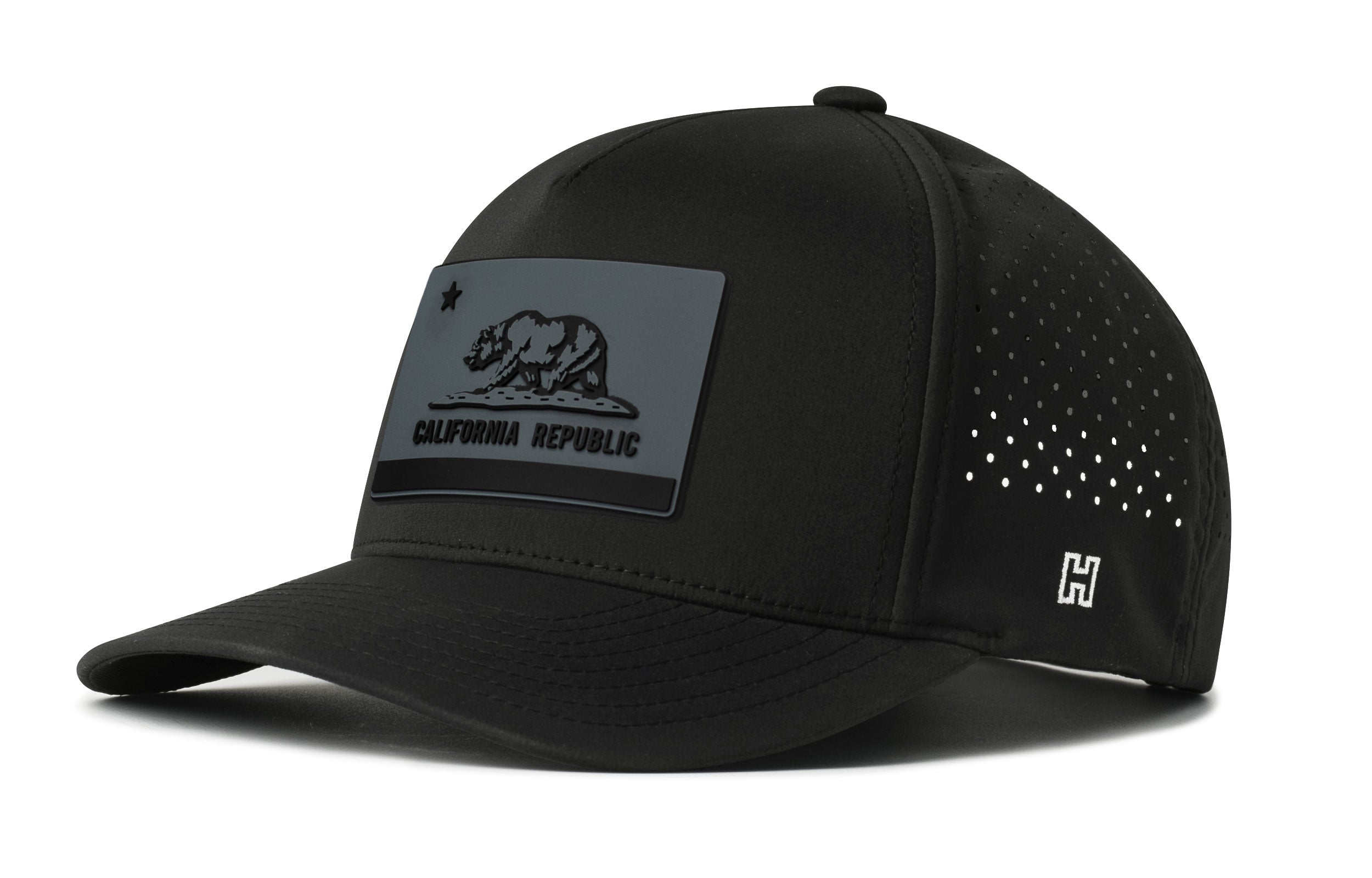 California Flag Performance 5-Panel Hat  |  CA Tactical Flexfit® Snapback
