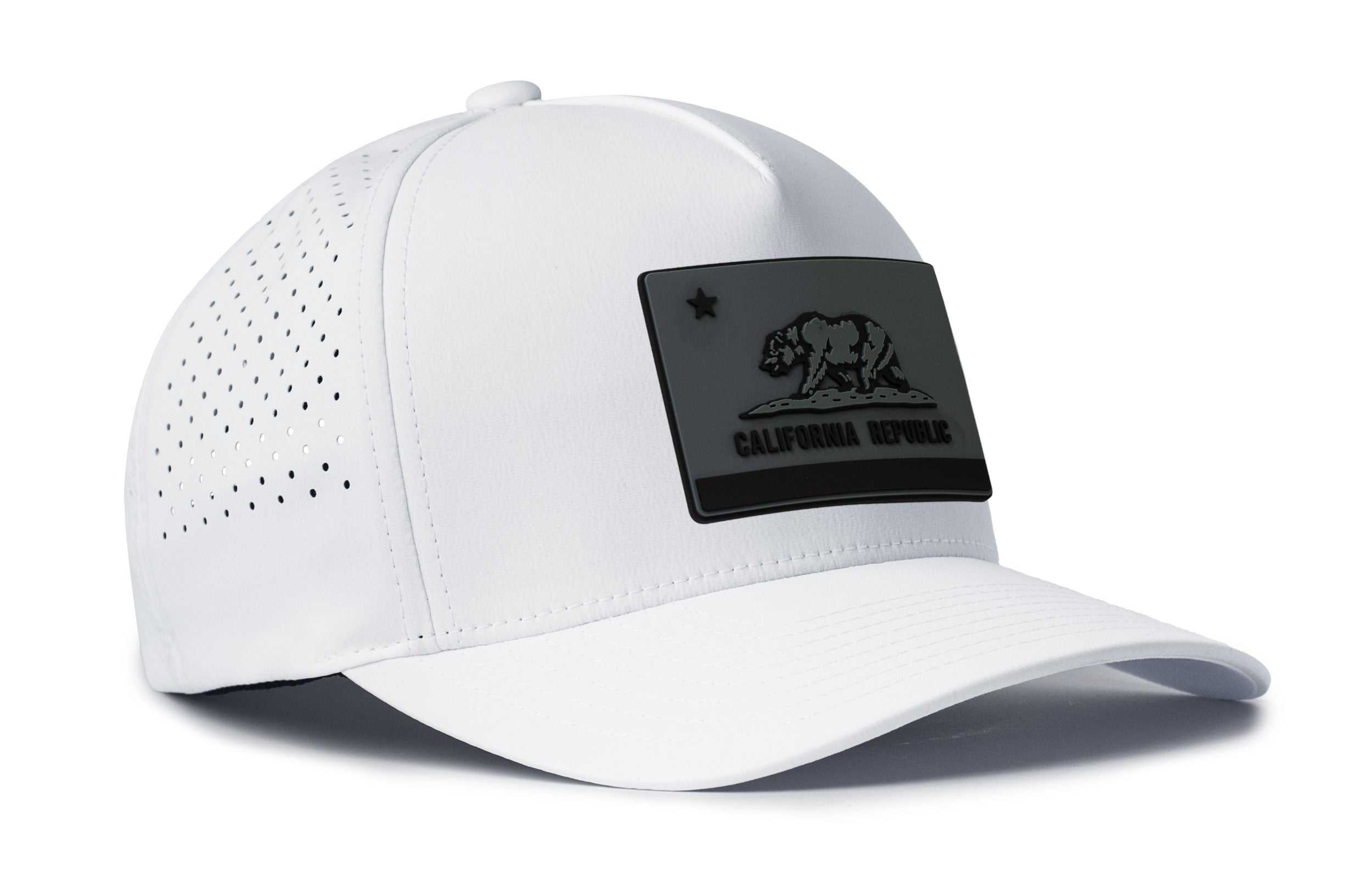 California Flag Performance 5-Panel Hat  |  CA Tactical Flexfit® Snapback