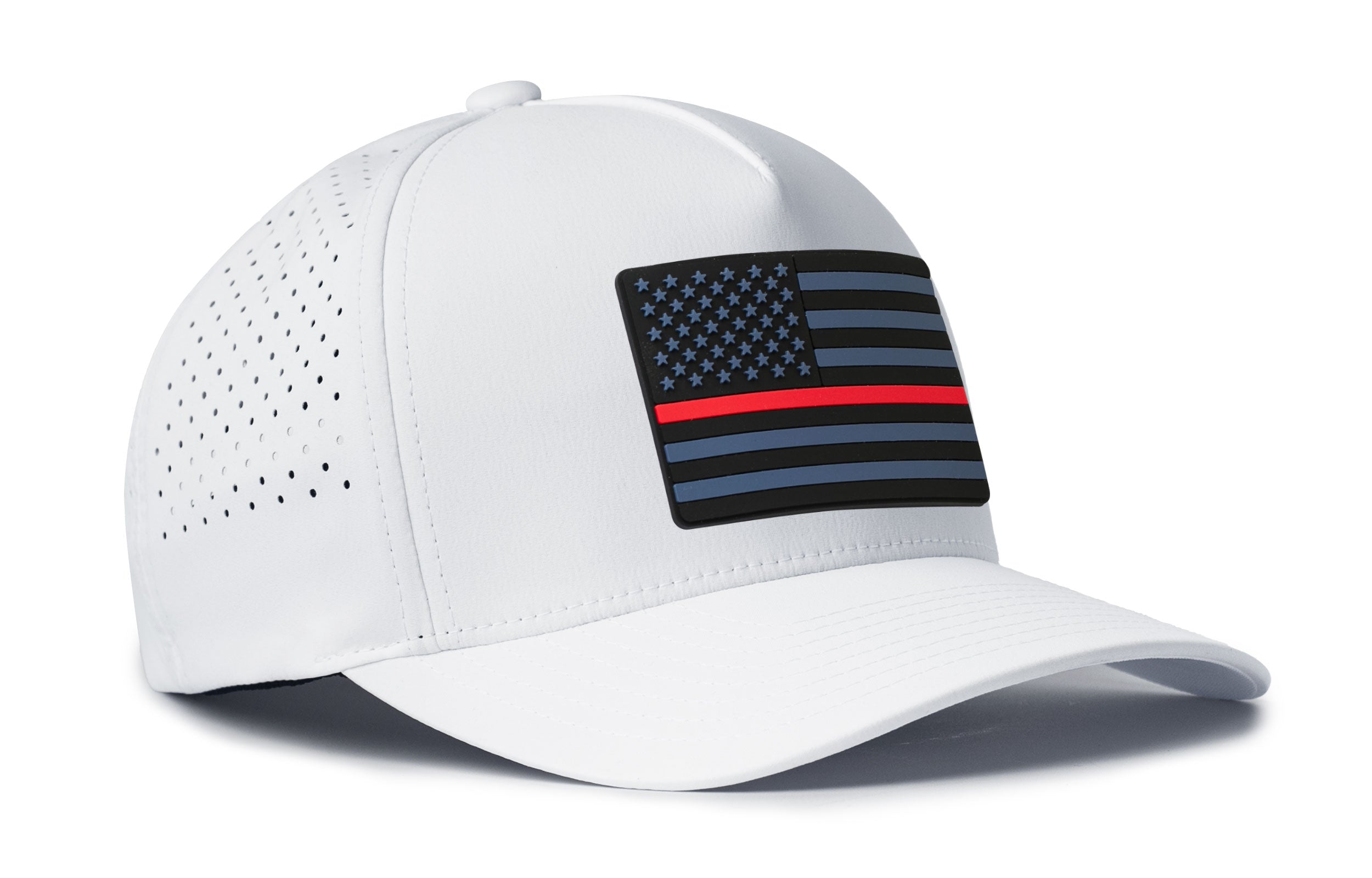 Haka Hat Thin Red Line Tactical Performance 5-Panel Hat  |  Firefighter Flexfit® Snapback