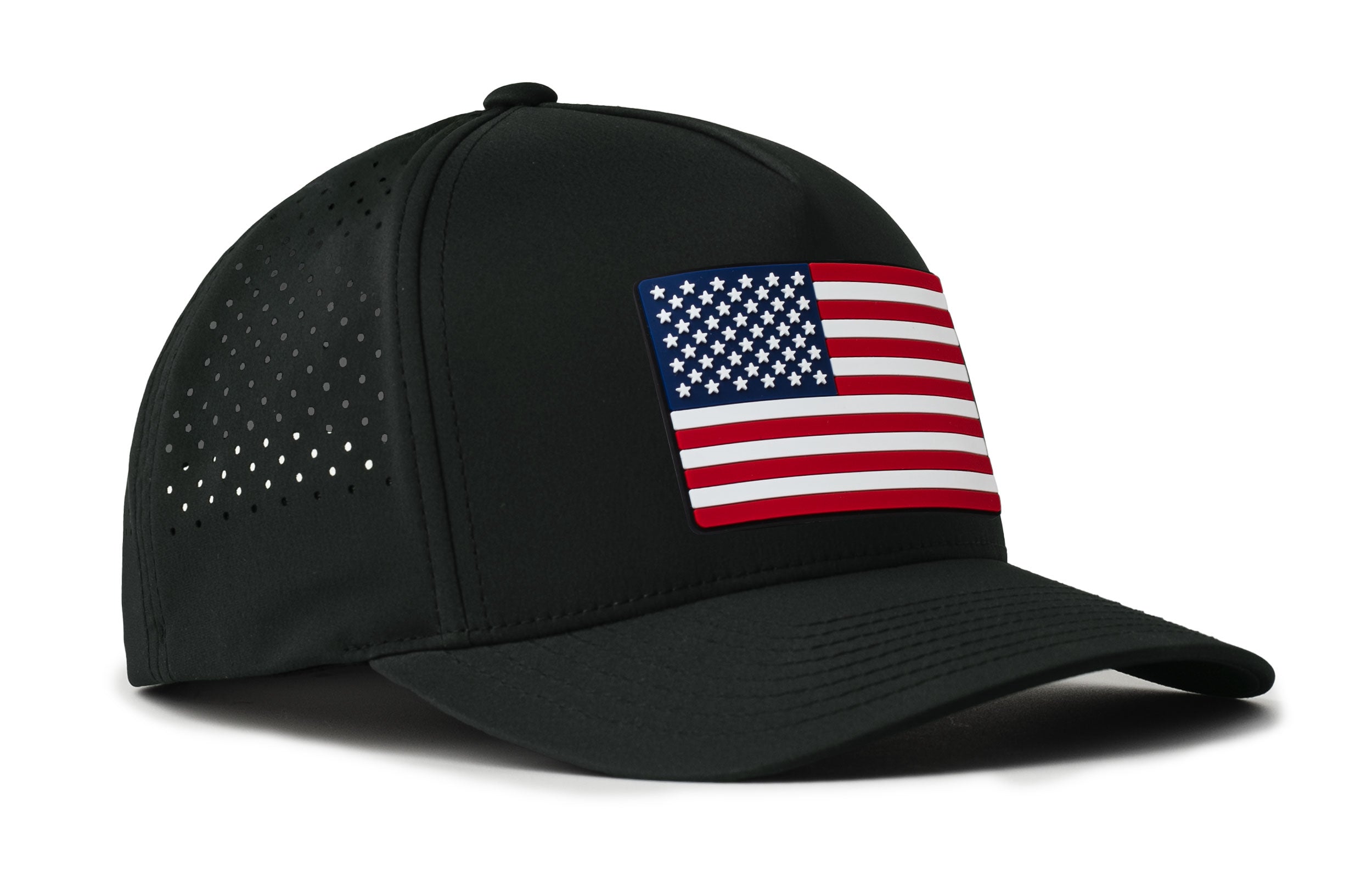 Haka Hat USA Performance 5-Panel Hat  |  American Flag Flexfit® Snapback