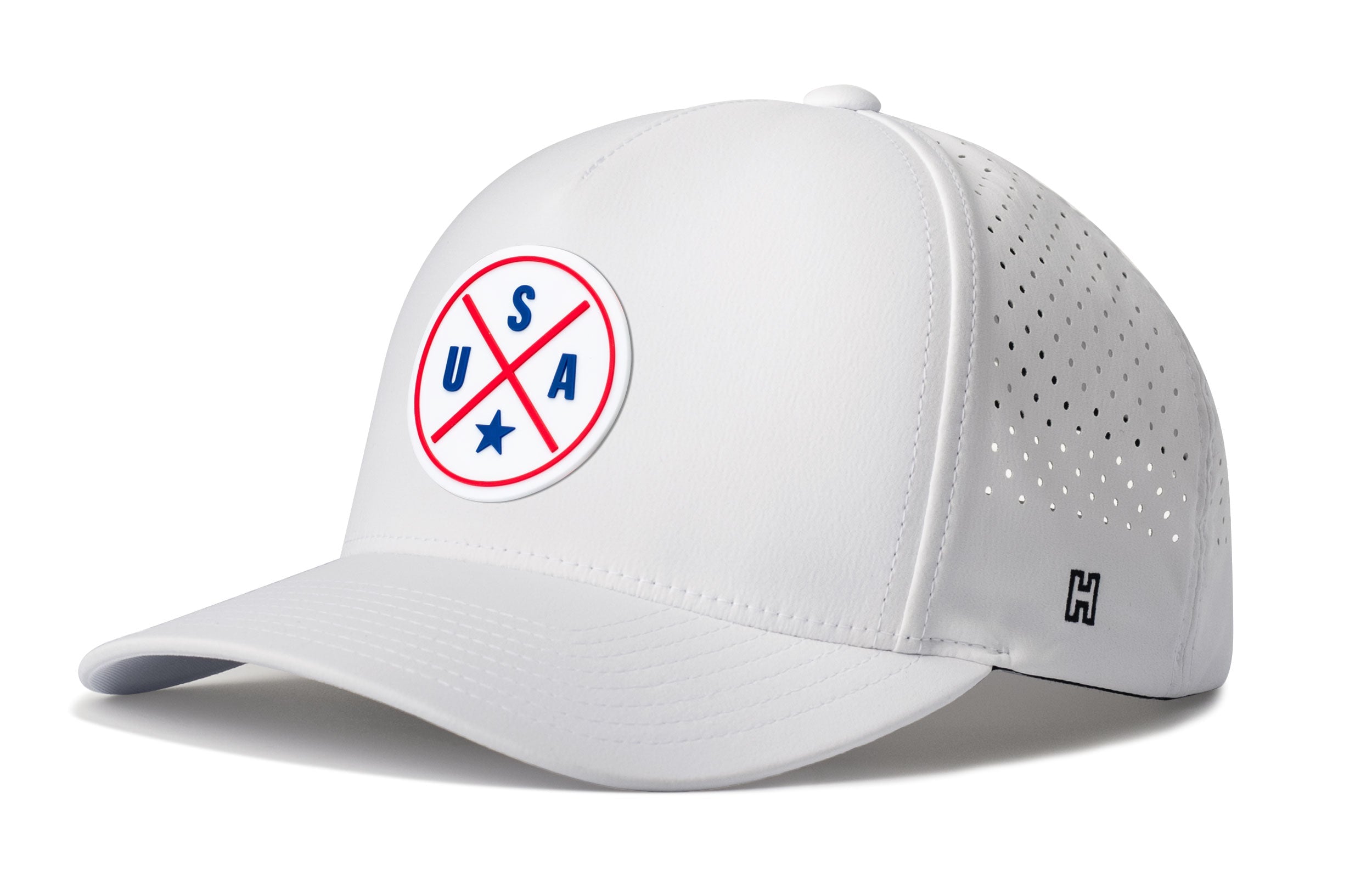 USA Performance 5-Panel Hat  |  America Red, White And Blue Flexfit® Snapback