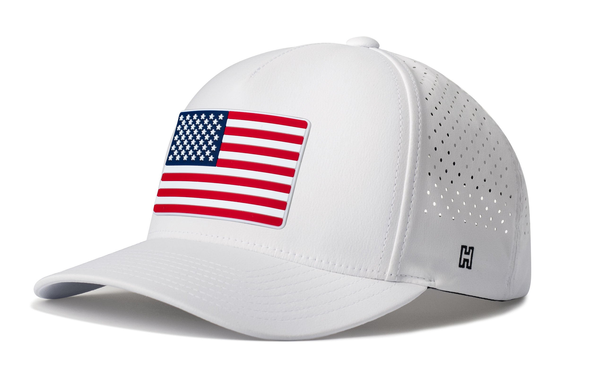 Haka Hat USA Performance 5-Panel Hat  |  American Flag Flexfit® Snapback