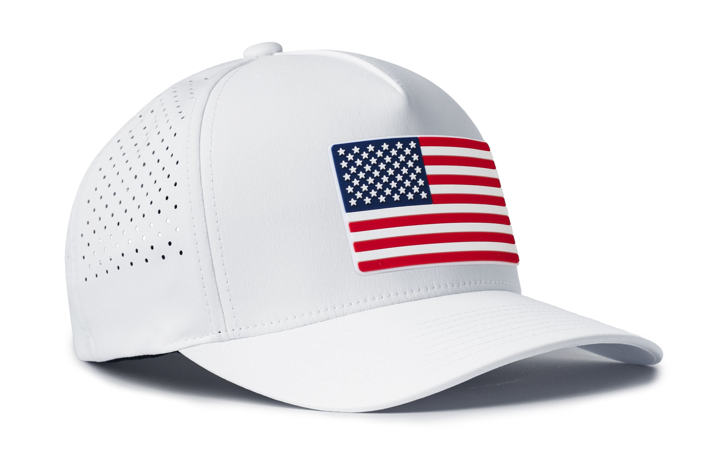 Haka Hat USA Performance 5-Panel Hat  |  American Flag Flexfit® Snapback