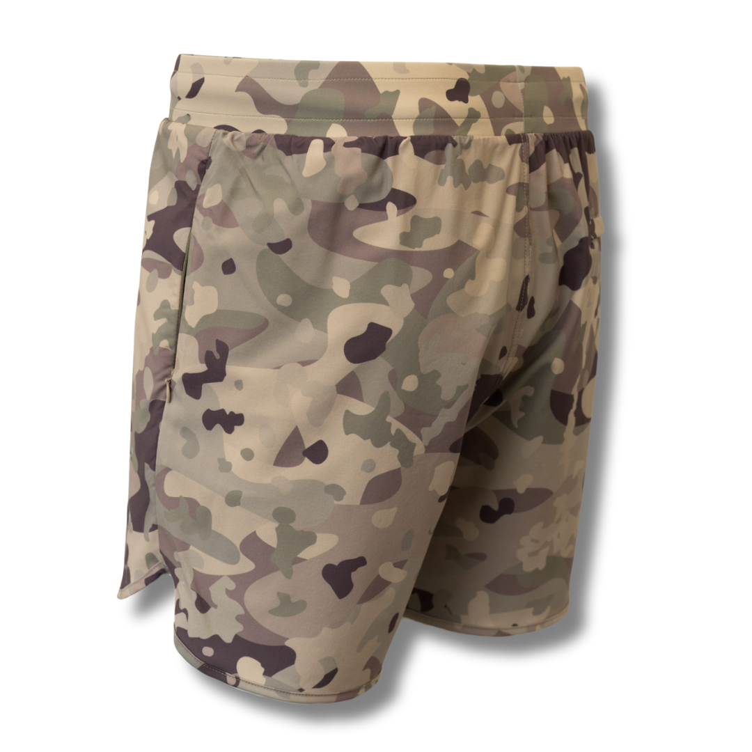 Alpha Country MEN'S | HYBRID SHORT : HIGHLAND CAMO