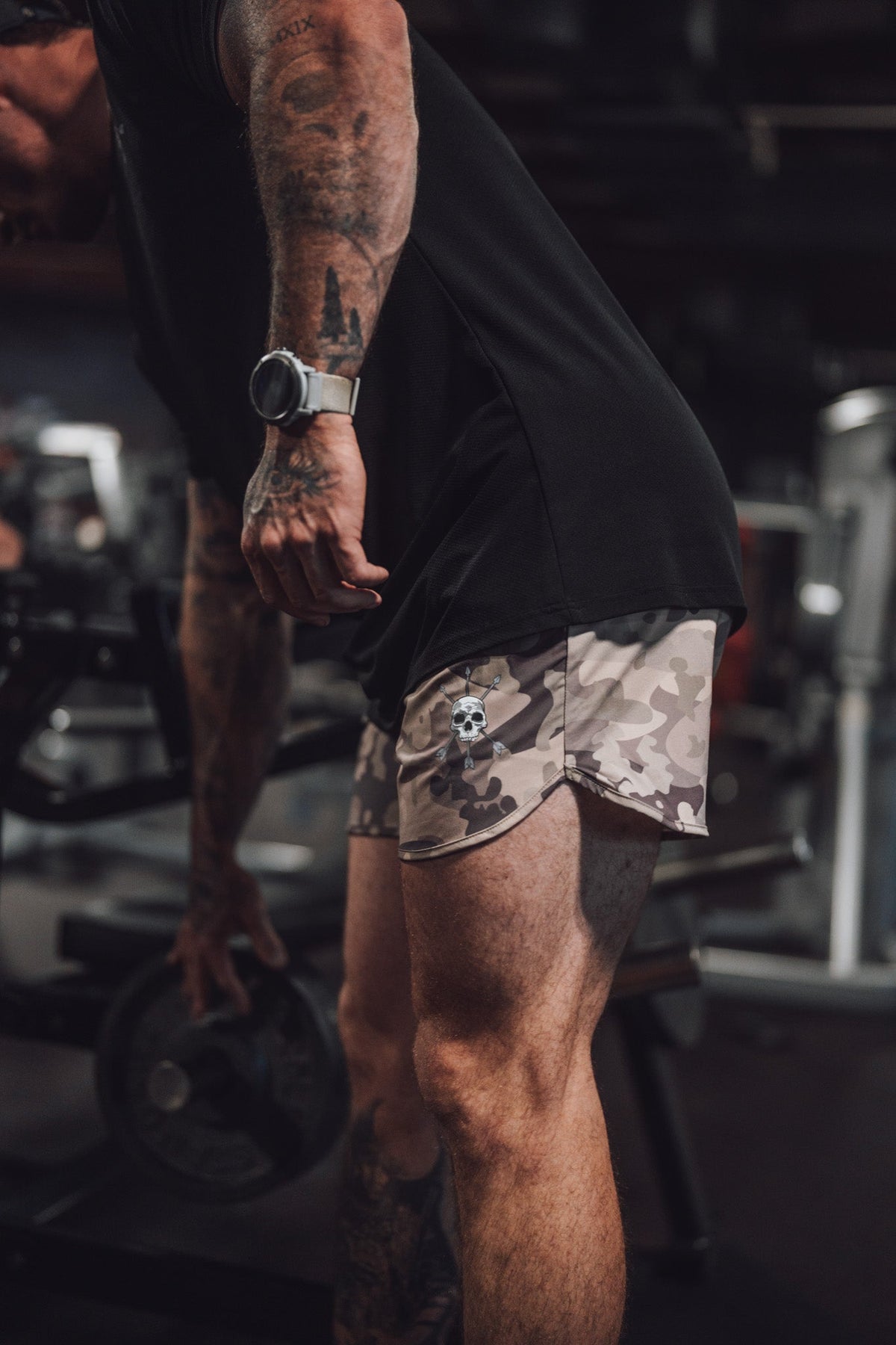 Alpha Country MEN'S | HYBRID SHORT : HIGHLAND CAMO