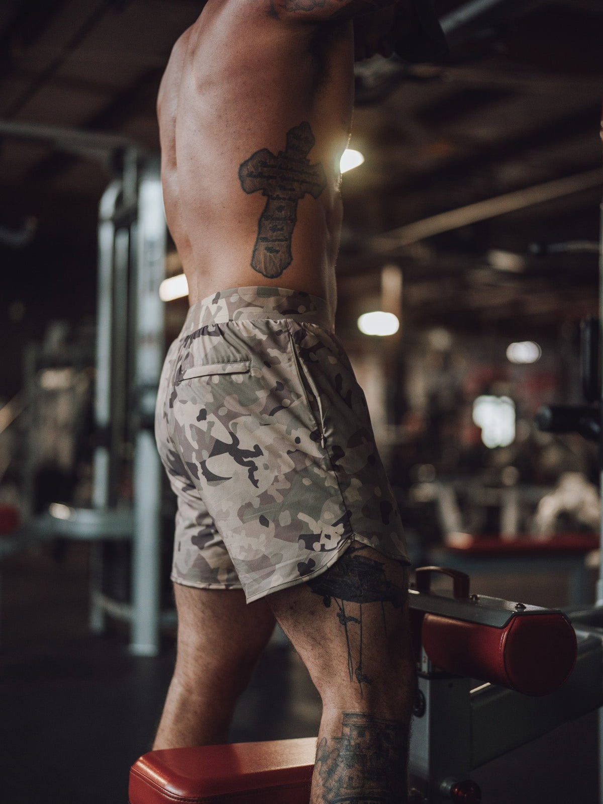 Alpha Country MEN'S | HYBRID SHORT : HIGHLAND CAMO
