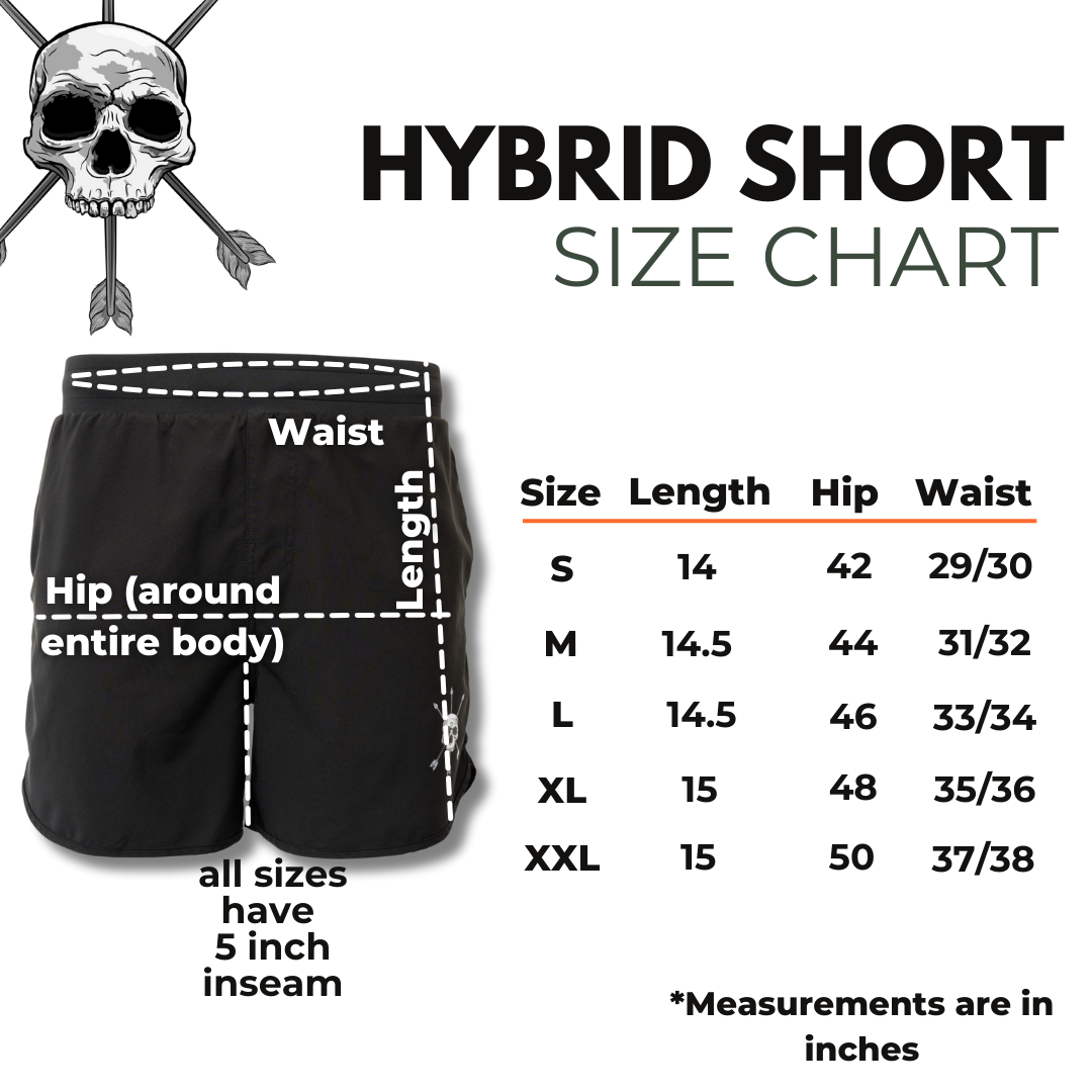 Alpha Country MEN'S | HYBRID SHORT : BLACK