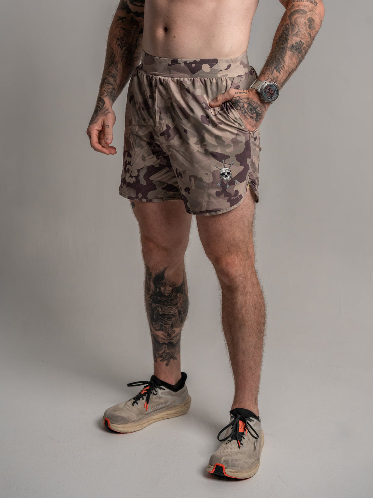 Alpha Country MEN'S | HYBRID SHORT : HIGHLAND CAMO