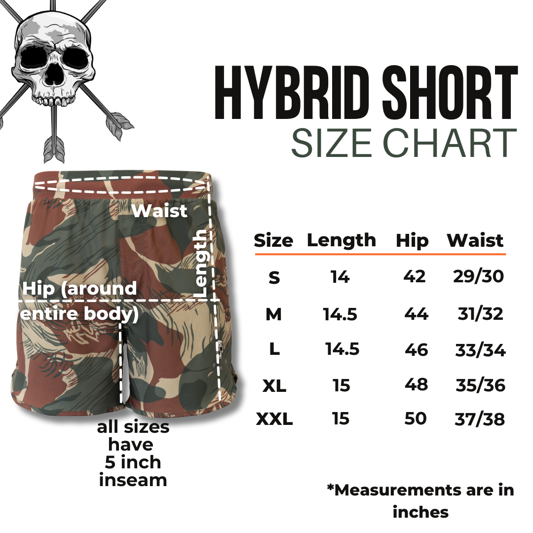 Alpha Country MEN'S | HYBRID SHORT : RHODESIAN CAMO