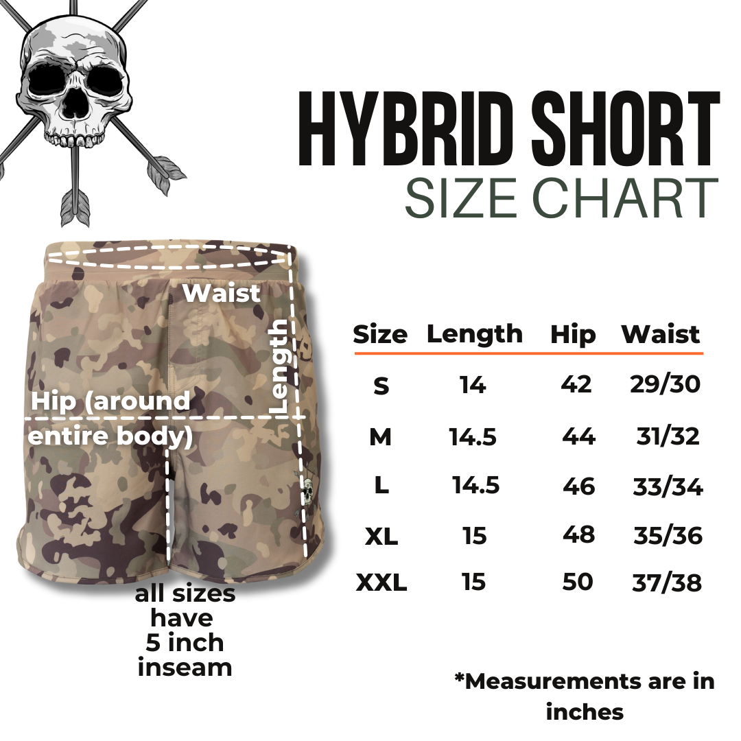 Alpha Country MEN'S | HYBRID SHORT : HIGHLAND CAMO