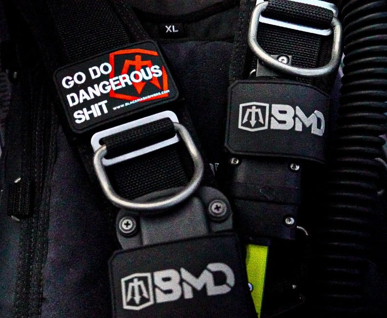 Black Mask Divers The GDDS PVC Patch