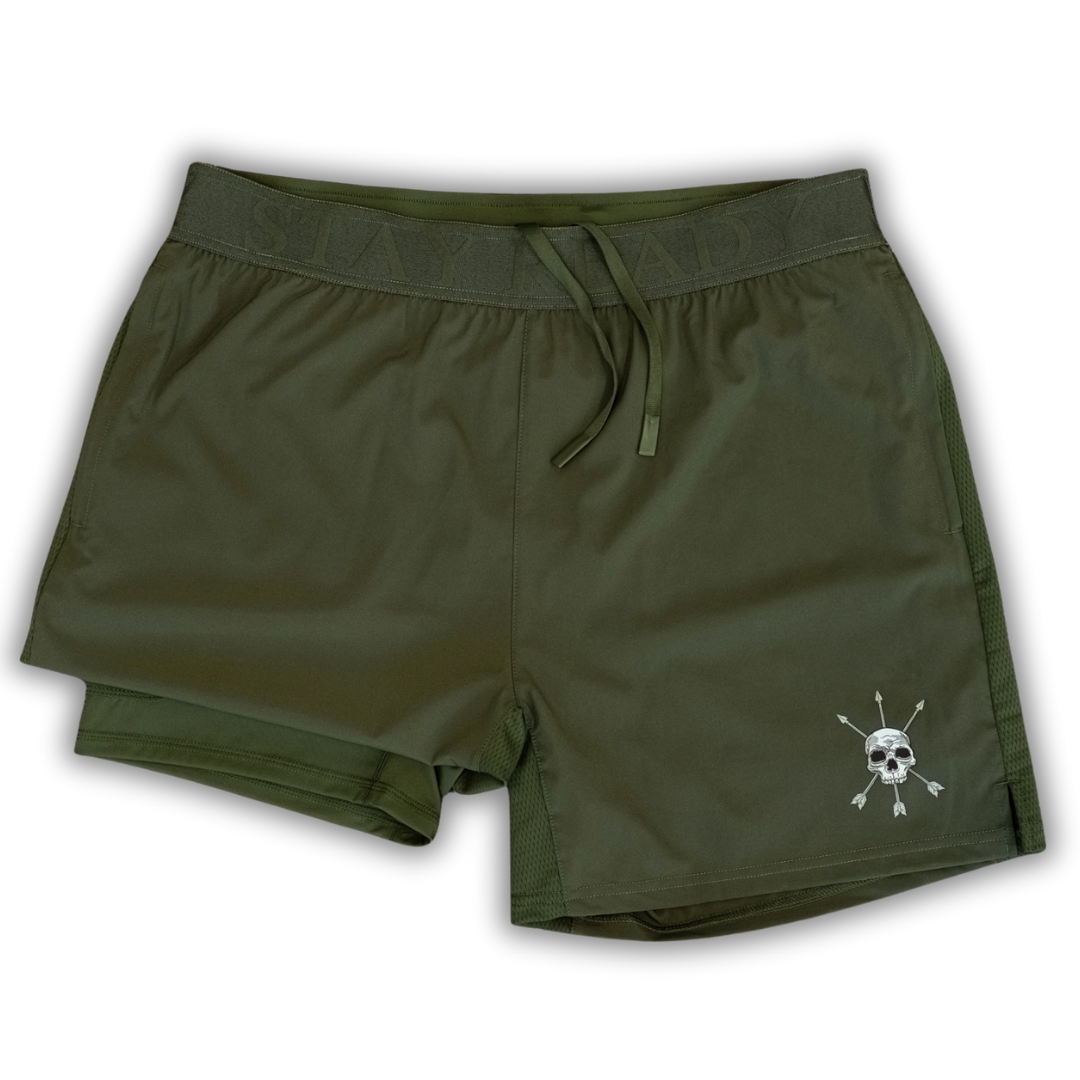 Alpha Country MEN'S | MOTTO SHORT : JUNGLE MOSS