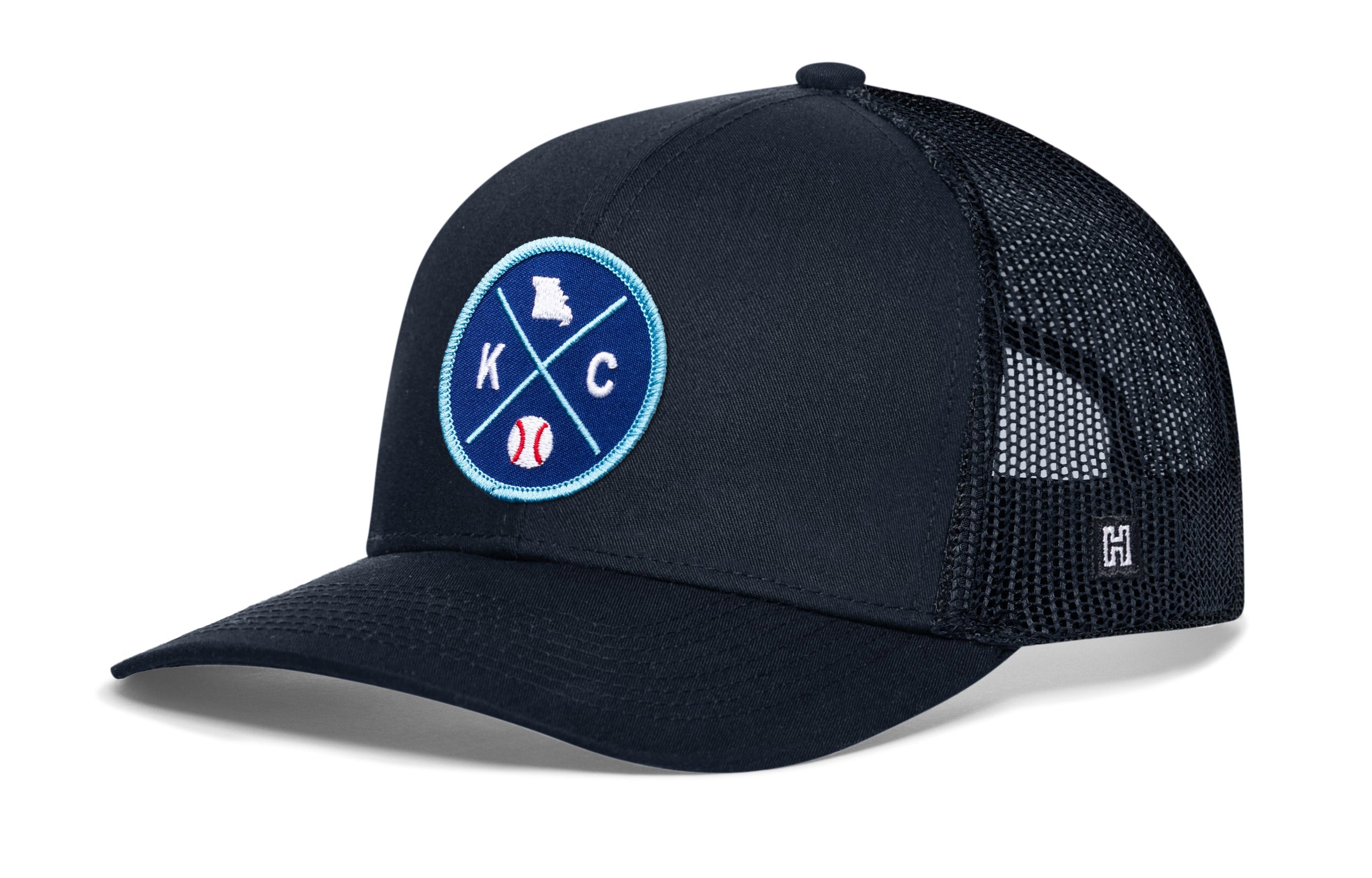 Kansas City Trucker Hat  |  KC X Baseball Snapback