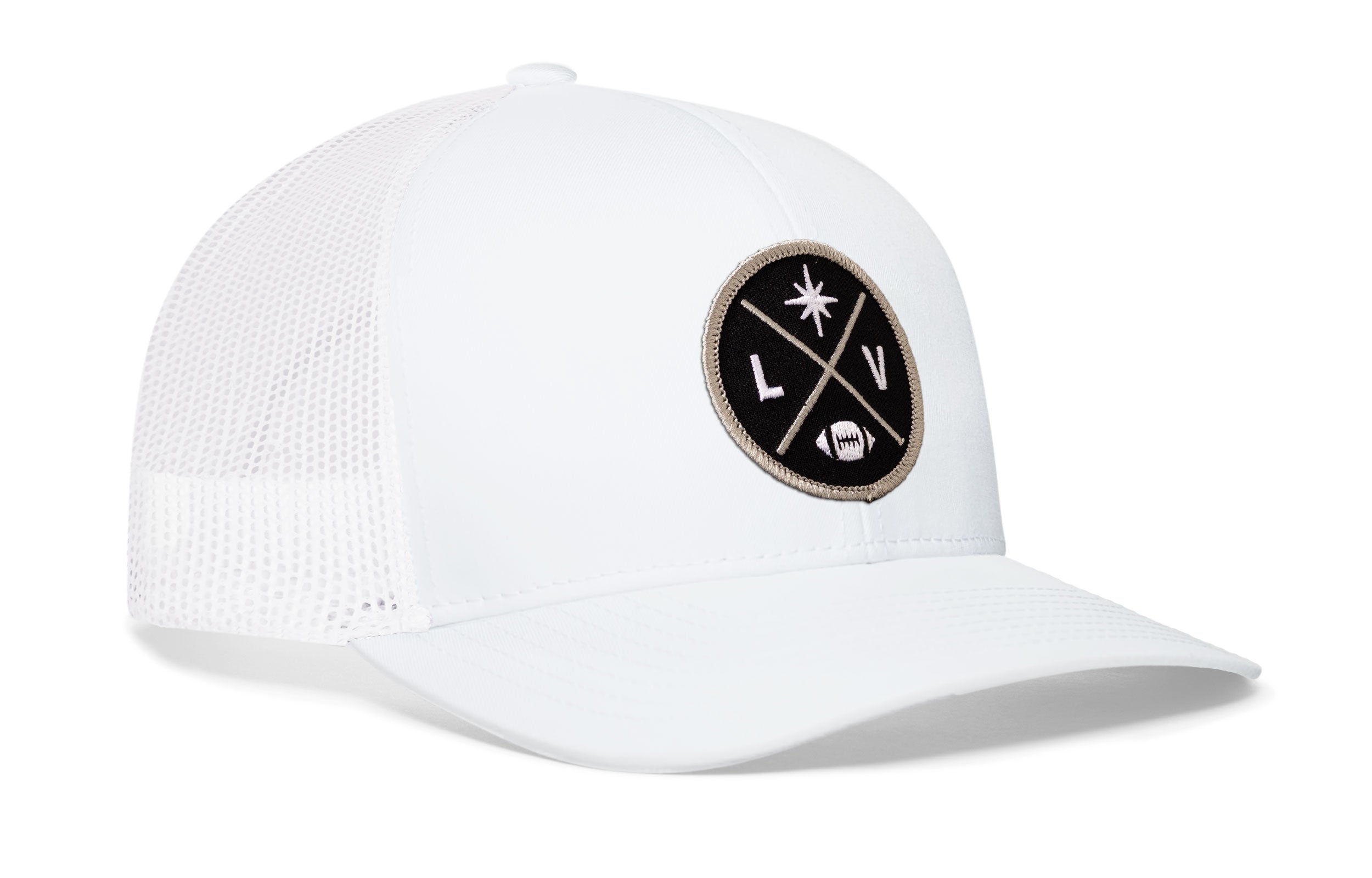 Las Vegas Football Trucker Hat  |  LV X Snapback