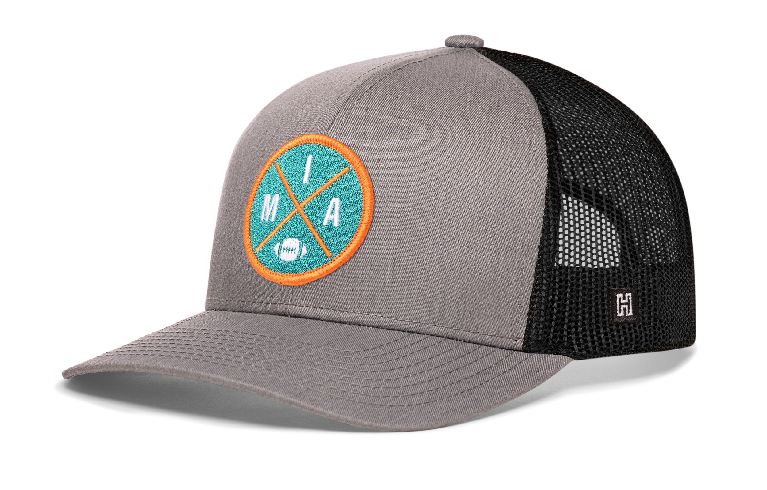 Miami Football Trucker Hat  |  MIA X Snapback