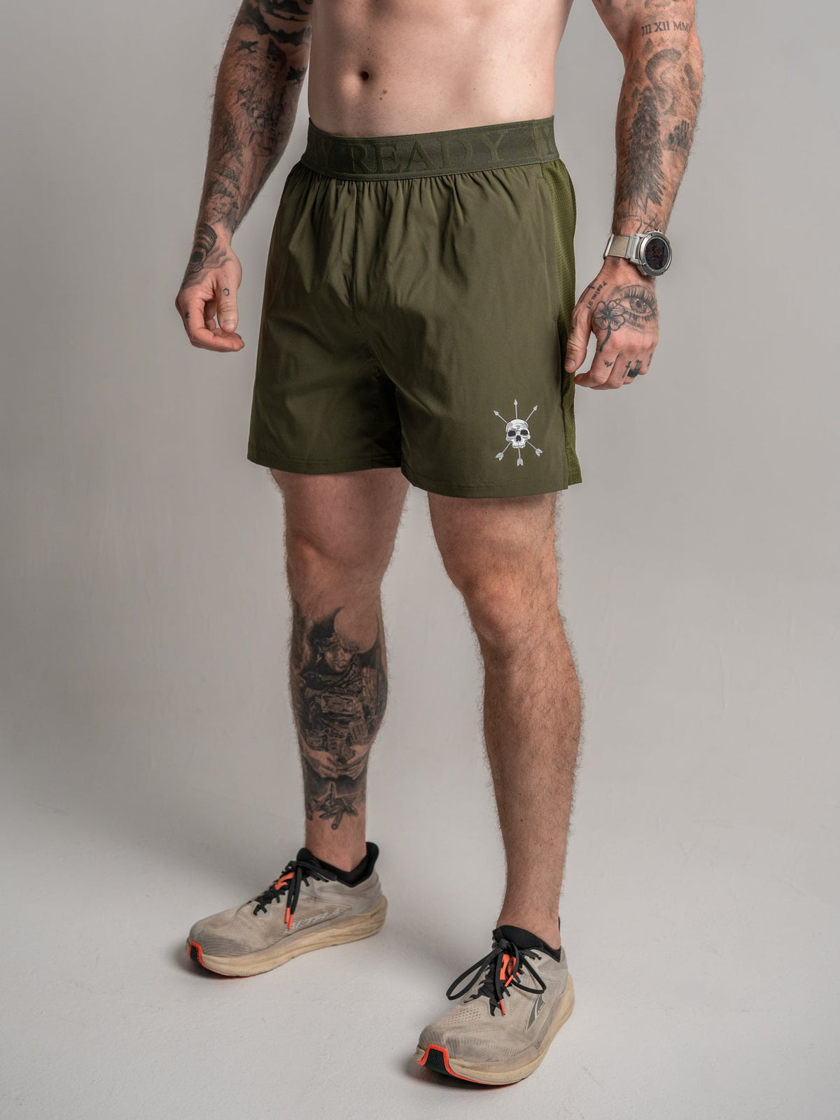 Alpha Country MEN'S | MOTTO SHORT : JUNGLE MOSS