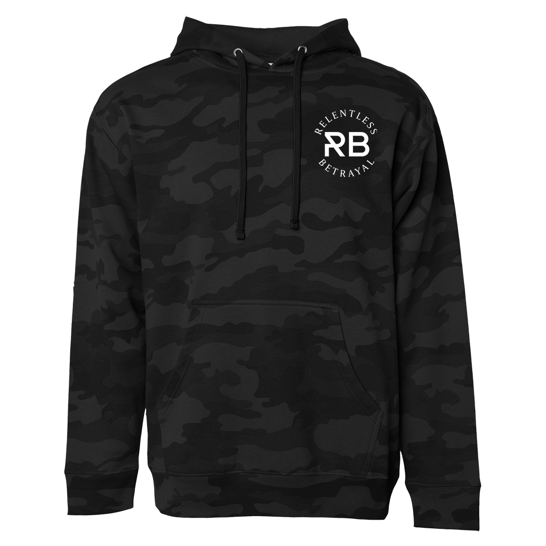 Lone Wolf Black Camo Hoodie