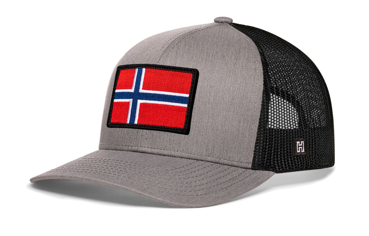 Norwegian Flag Trucker Hat  |  Norway Snapback