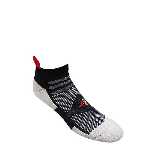 Covert Threads Red Line Tab Sock | First Responder Performance Sock with Silver Odor Control