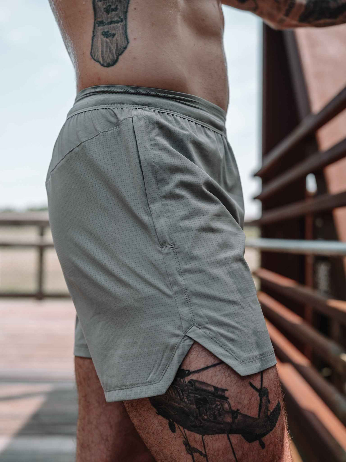 Alpha Country MEN’S | HYBRIFLEX SHORT : GREY