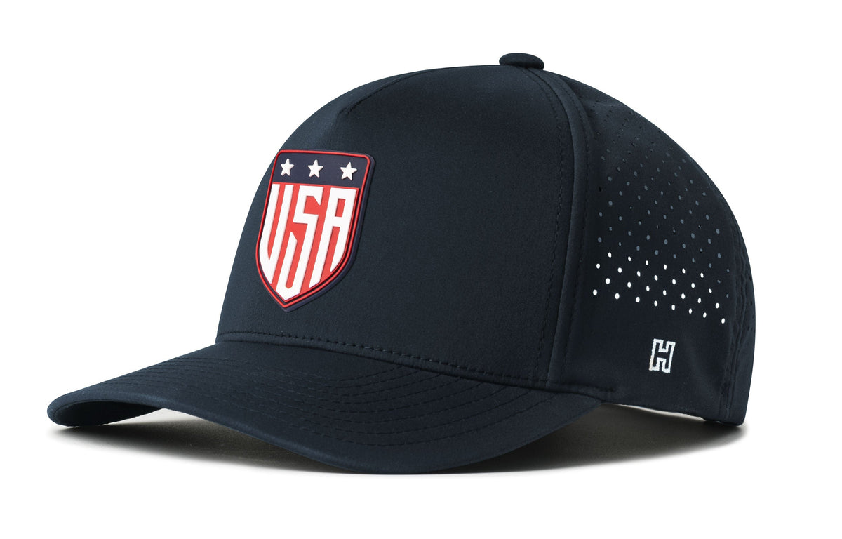 USA Shield Performance 5-Panel Hat  |  America Flexfit Snapback
